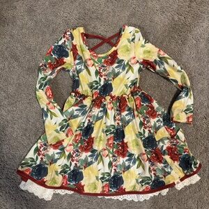 Cheeky plum dress 5t